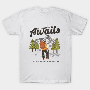 Adventure awaits T-Shirt